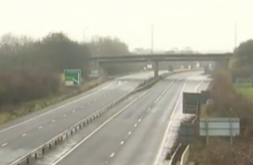 Motorway closed after explosion heard close to UK military base