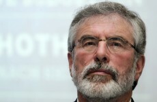 Gerry Adams has been warned of another death threat