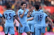 Clinical Man City wallop Southampton at St Mary's