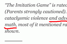 The New York Times just published the best warning about The Imitation Game