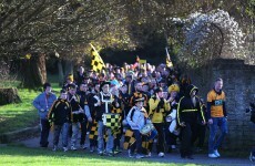 Austin Stacks fans took over Cork before the Munster club football final