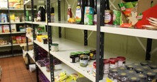 The shelves at this food bank are looking bare and they need your help