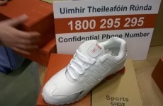 2,000 pairs of fake Nike runners seized in Cork