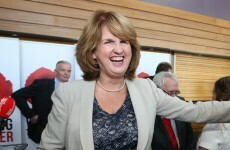 The dole queue has shrunk to a post-recession low... And Joan Burton's happy