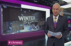 Jon Snow and the best Channel 4 news moment of all time
