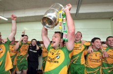 WATCH: Donegal's Kevin Cassidy leads the homecoming celebrations