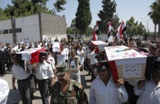 Syrian forces open fire on funeral procession