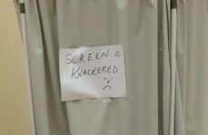 Most Irish sign ever spotted in hospital