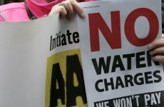 Lots of people say they won't pay their water charges