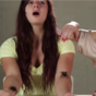 People with arachnophobia meet huge spiders