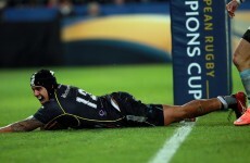 Ospreys swoop late to snatch draw against Racing Metro