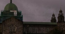 Pro-choice group put banner advertising abortion pills on Galway Cathedral
