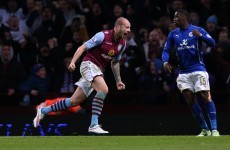 Hutton scores unlikely winner for Aston Villa as Leicester's woeful run continues