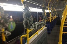 Passengers on the 16 this morning were treated to Christmas presents and a song from Linda Martin