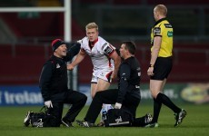 Revolving door at 12 for Ulster as Olding suffers concussion and McCloskey injures elbow
