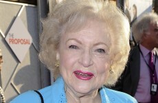 Betty White joins Timberlake and Kunis as a Marine's dream date