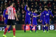 This Robin van Persie double gave United their fifth straight league win tonight