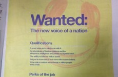 Today FM takes out full page ad looking for 'new voice of a nation'