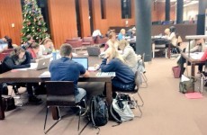 Students stage 'study-in' at UCC library over opening hours