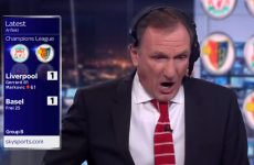 'It's gone the wrong way...': Thommo had a rollercoaster 10 minutes watching Liverpool last night
