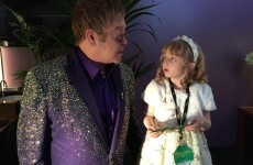 Elton John met Lily Mae and dedicated Tiny Dancer to her during his concert last night