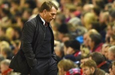Rodgers has three games to save his job as Liverpool's season falls apart