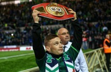 Carl Frampton will make his first world title defence early next year