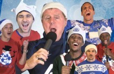 Harry Redknapp miming 'Merry Christmas Everybody', what more could you want to get into the festive spirit?