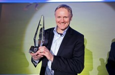 Joe Schmidt wins Philips Manager of the Year award