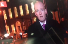 Lad shouts 'F*ck her right in the p***y' live on TV3 news