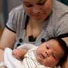 Woman gives birth to baby weighing nearly 15lbs... twice the average size