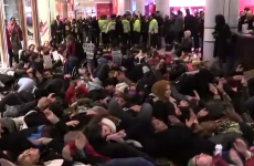 Police in London arrest 76 people after shopping centre 'die-in'