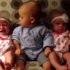 Toddler meets identical twins for the first time and he is adorably confused