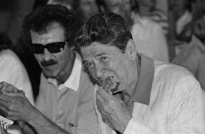 What did Ronald Reagan eat on his visit to Ireland?