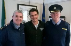 The Gardaí got a visit from a Home and Away actor today, for some reason