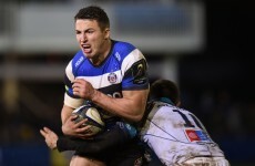 Sam Burgess did Sam Burgess things in Bath's bonus point win against Montpellier tonight