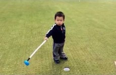 Little boy's overreaction to a missed putt is all of us on a bad day