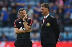 LVG will rely on Giggsy to fire up United stars with pre-Liverpool game team talk