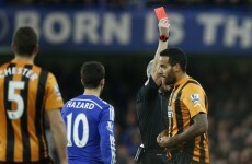 Chelsea maintain three point lead but were given helping hand by Tom Huddlestone's nasty stamp