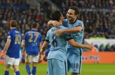 Lampard moves level with Thierry Henry on 175 Premier League goals as City edge past Leicester