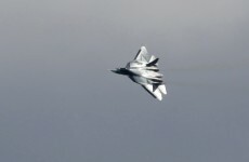 A Russian military jet almost collided with a passenger plane