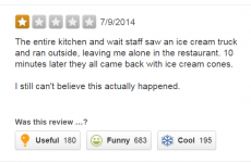 This amazing Yelp review is going super viral, and for good reason