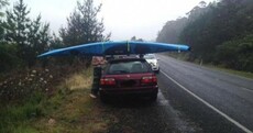 New Zealand police say sorry: That guy with the sideways kayak was NOT Irish