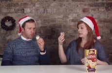 Watch Irish people sample American Christmas delicacies for the first time