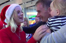 Family surprise daughter with lovely Christmas homecoming at Dublin Airport