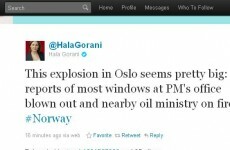 How news of the Oslo bombing unfolded on Twitter