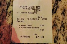 This Dublin bar's 'hipster surcharge' should definitely be a real thing