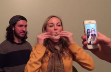 Girl inhales slice of turkey in record time