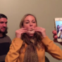 Girl inhales slice of turkey in record time