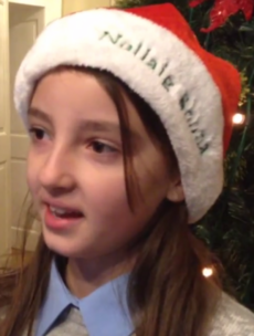 What are these kids most looking forward to about Christmas?